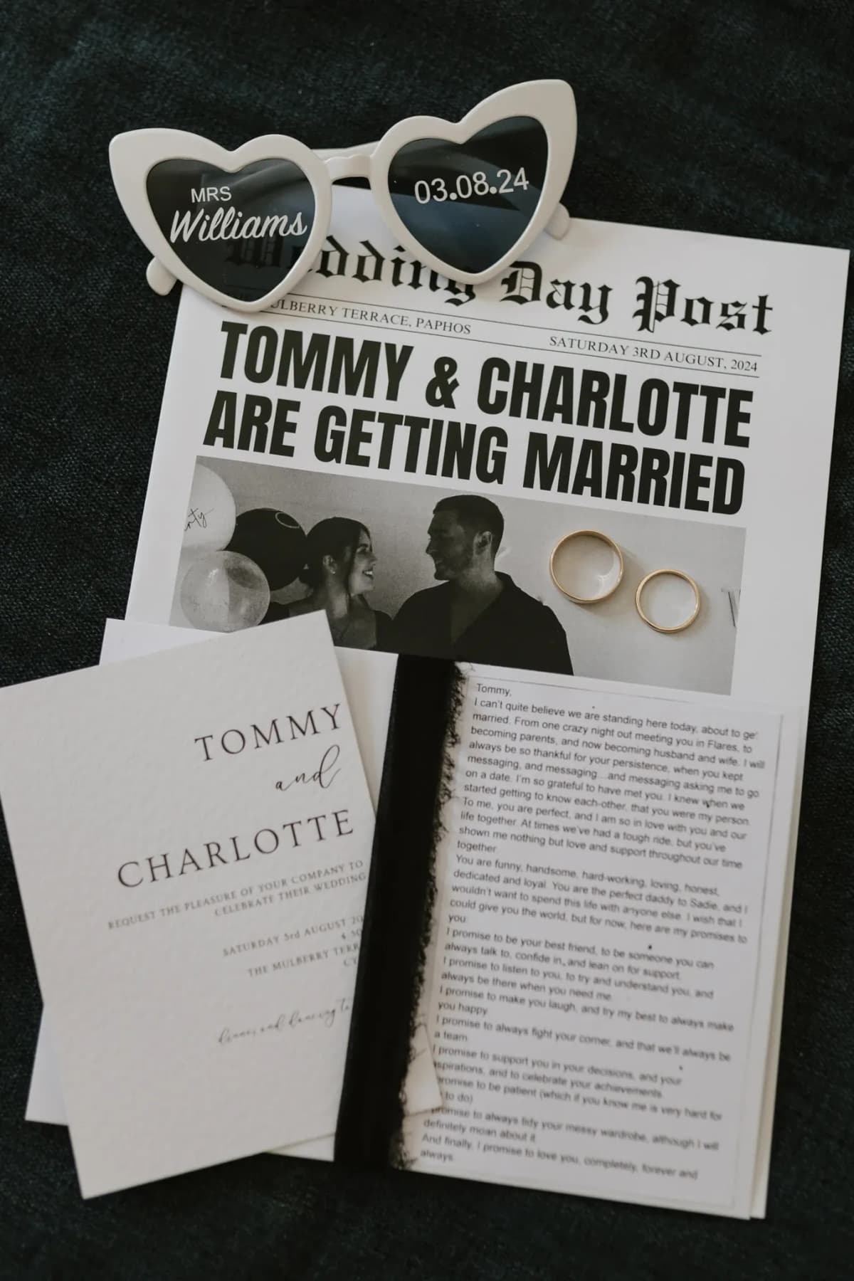 Charlotte & Tommy, wedding photograph 2