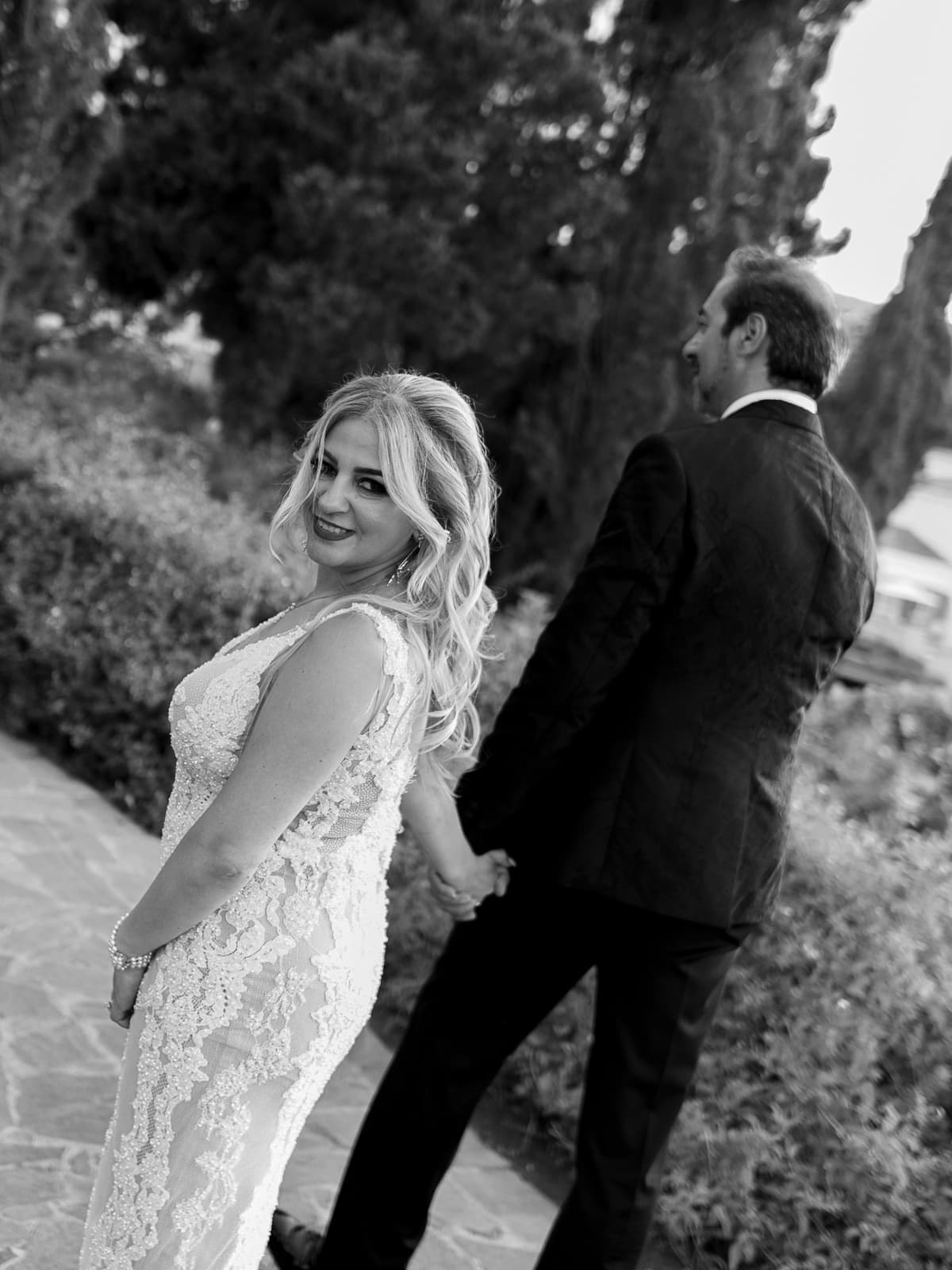 Portrait among the trees at Anassa