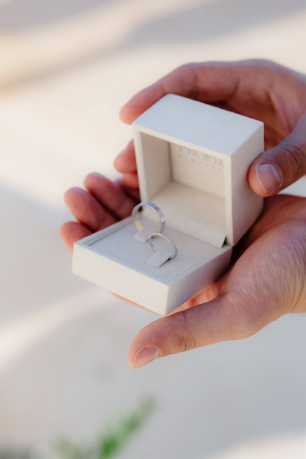 Christos & Eleni, the wedding rings