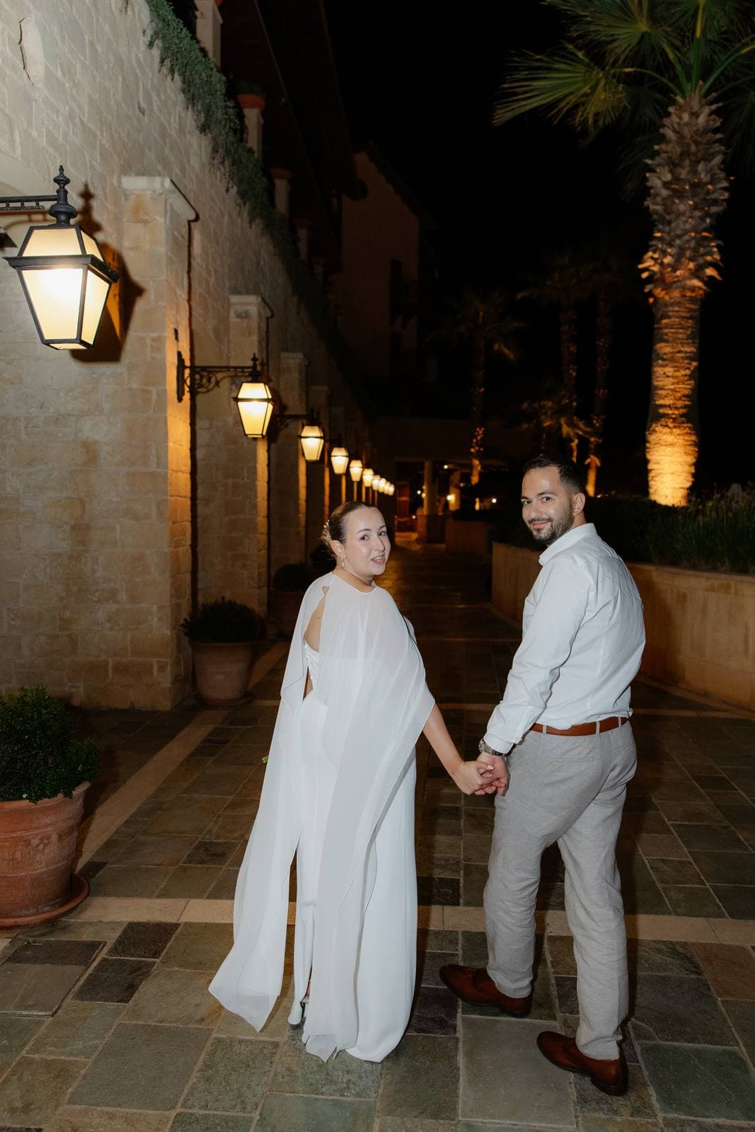 Christos & Eleni, a late walk through Elysium at night