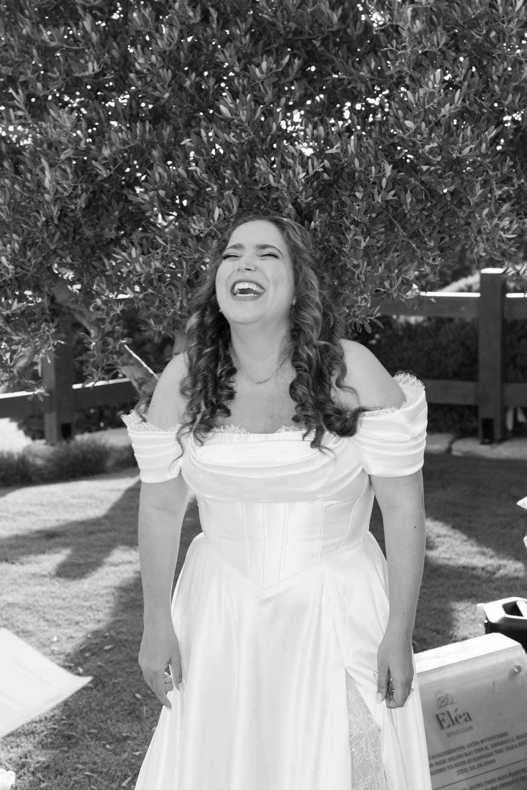 Sivan & Elon, the groom wiping a tear