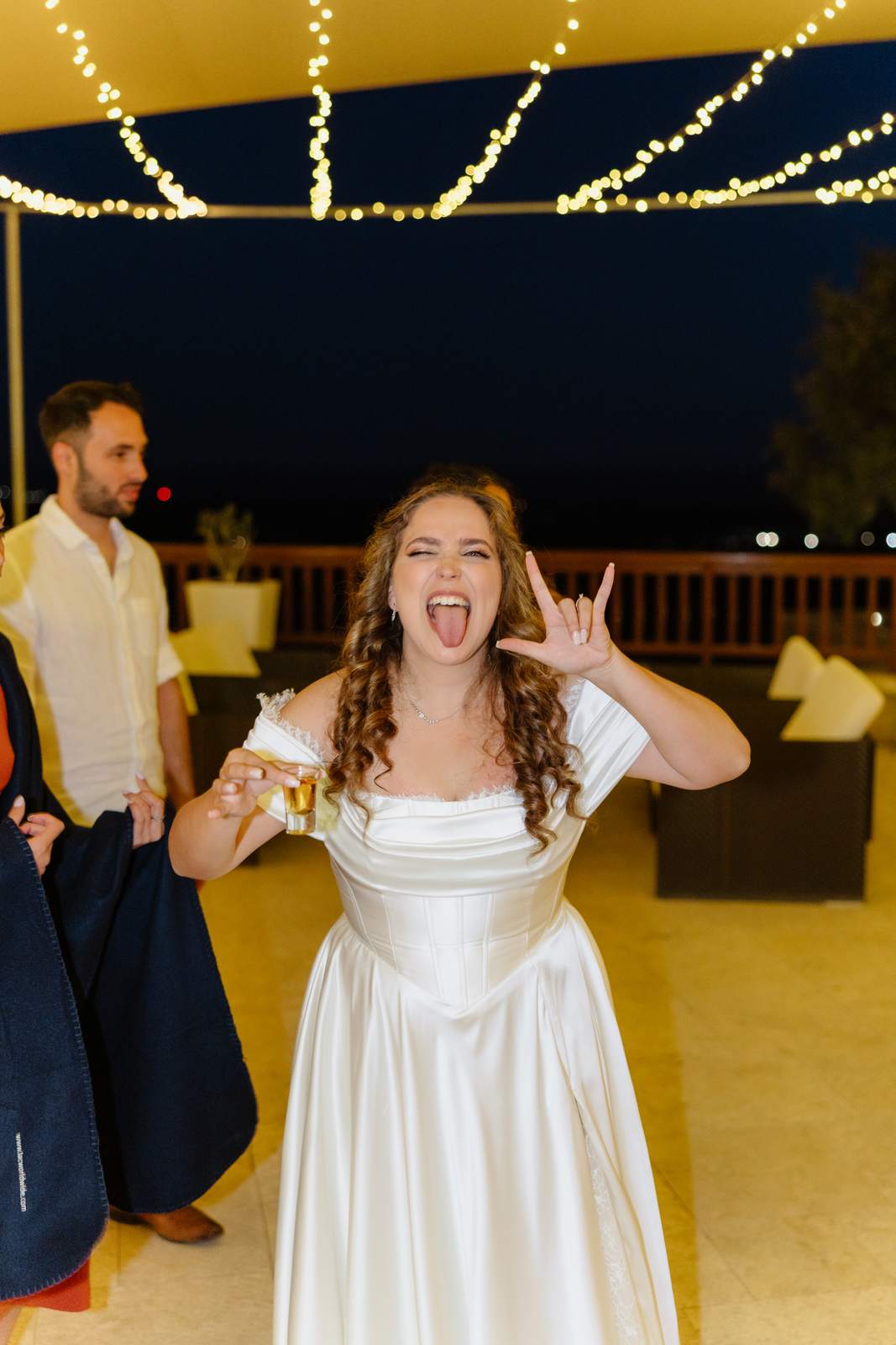 Sivan & Elon, the bride dancing